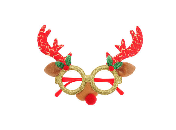 Brille funny m/reinsdyr 