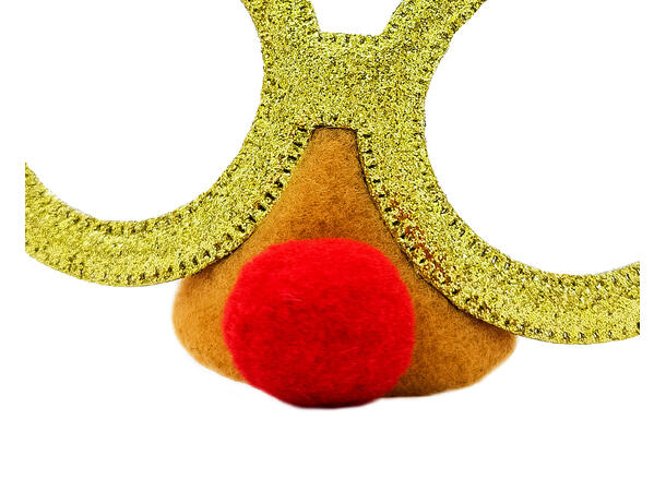 Brille funny m/reinsdyr 