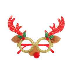 Brille funny reinsdyr Forpk 6stk