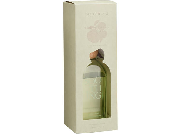 Duftolje 500ml farget glass 19,5 cm 4ass Størrelse med pinner: 9x32cm 