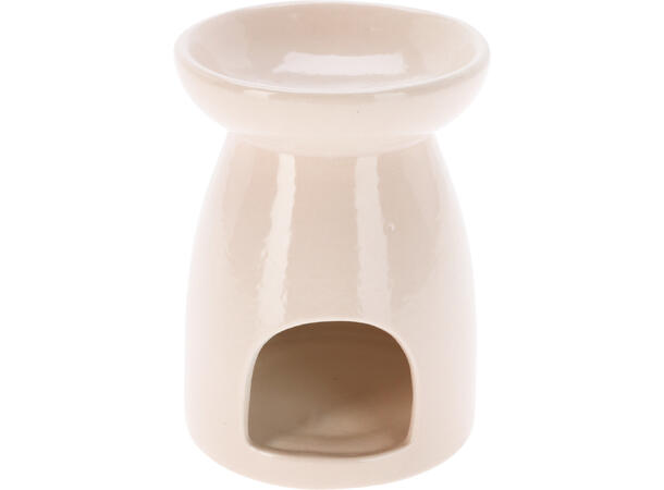 Duftolje brenner porselen 12x9cm 4ass Rosa, grønn, grå, lilla Vekt: 420gram 