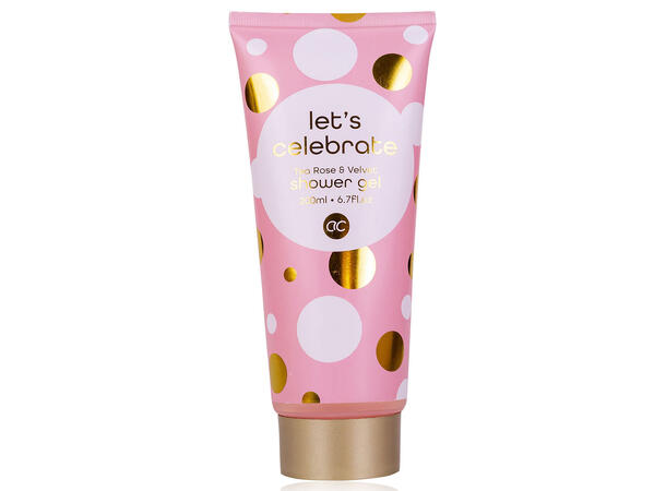 Dusjsåpe 200ml i tube m/roseduft Vegansk Uten parabener/SLES 
