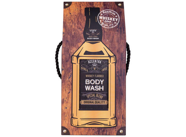 Dusjsåpe 400ml Duft Wiskey i Gaveeske Vegansk Uten parabener/SLES 