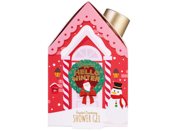 Dusjsåpe 50ml i gaveeske 3ass Display 12stk Duft: Frosted Cranberry 