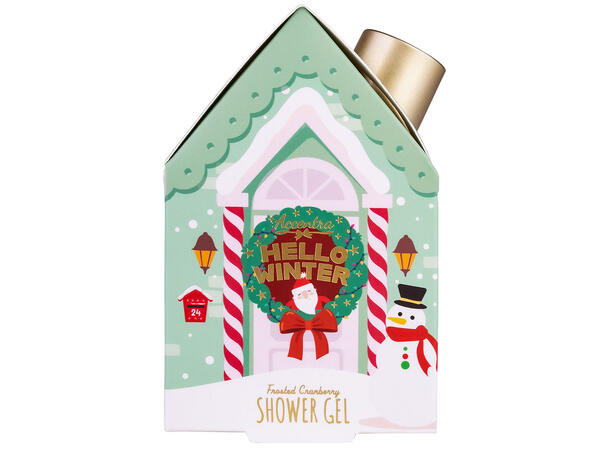 Dusjsåpe 50ml i gaveeske 3ass Display 12stk Duft: Frosted Cranberry 