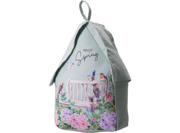 Dørstopper husform 15x6, 5x22cm 3ass Vekt: 450g 