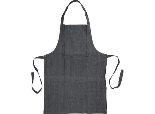 Forkle bomull m/lomme 84x60cm 9ass Farger: sort, brun, sand 