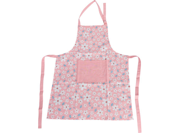 Forkle sommerblomst bomull 84x60cm 3ass Forpakn.12stk 