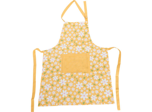 Forkle sommerblomst bomull 84x60cm 3ass Forpakn.12stk 