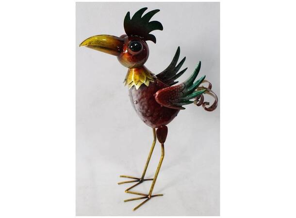 Fugl Artferro metall 33x13x45cm 