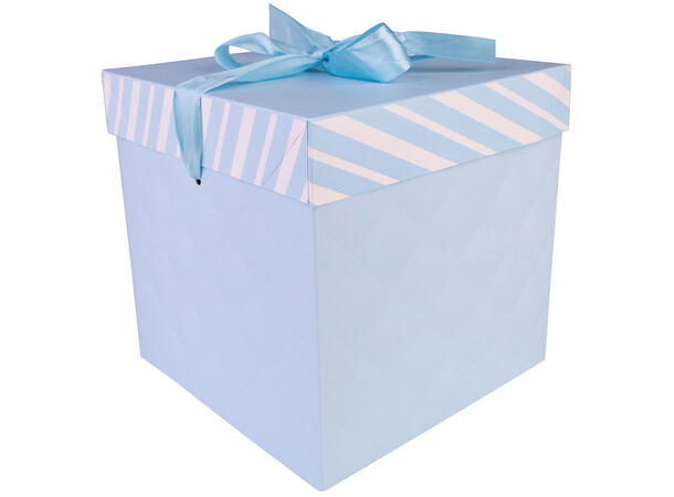 Gaveeske sammenleggbar 22x22x22cm 4ass Forpk 12stk 