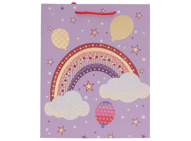 Gavepose bursdag 32x26x10cm 4ass 