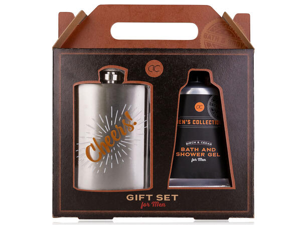 Gavesett 60ml Dusjsåpe Lommelerke 115ml Duft: Bjørk og sedertre 