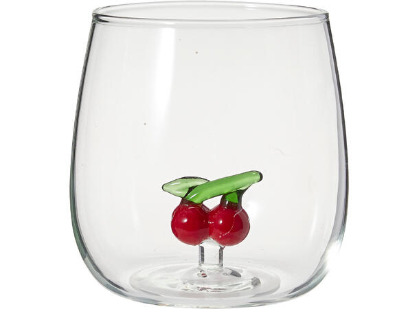 Glass figur innvendig 500ml h:10cm 6ass 