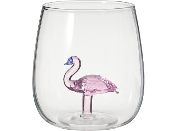 Glass figur innvendig 500ml h:10cm 6ass 