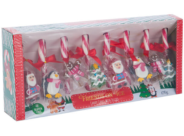 Godteriboks polkastang gele 176gr 