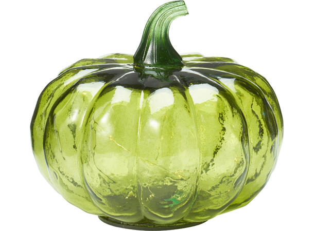 Gresskar 10 LED pærer 15x13cm 3ass Batteri 2xAAA ikke inkl Timer 8/16t 