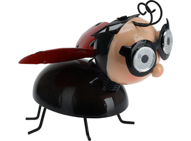 Hagedyr Solar 20x9x21cm metall 4ass 