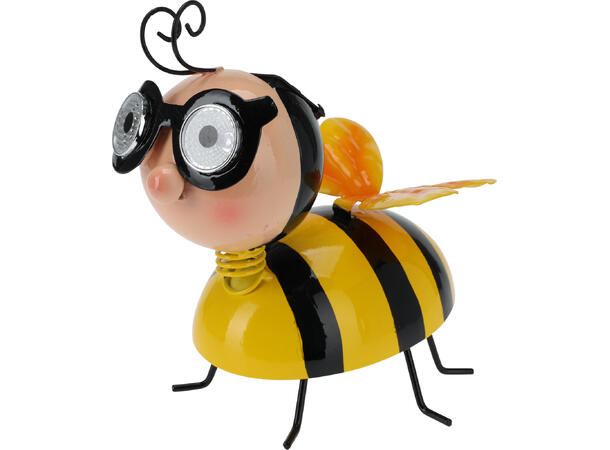 Hagedyr Solar 20x9x21cm metall 4ass 