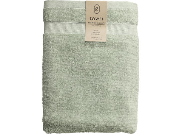 Håndkle lys grønn 70x140cm Forpk 6stk 100% Bomull 550g/m 