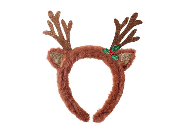 Hårbøyle gevir m/ brun pels 