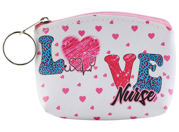 Lommebok Love 10x7cm 6ass Display 12stk 