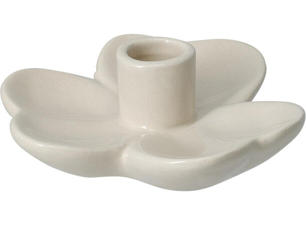 Lysestake blomst pastell 10,5x3,5cm 4ass 