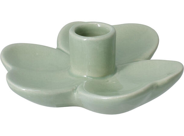 Lysestake blomst pastell 10,5x3,5cm 4ass 