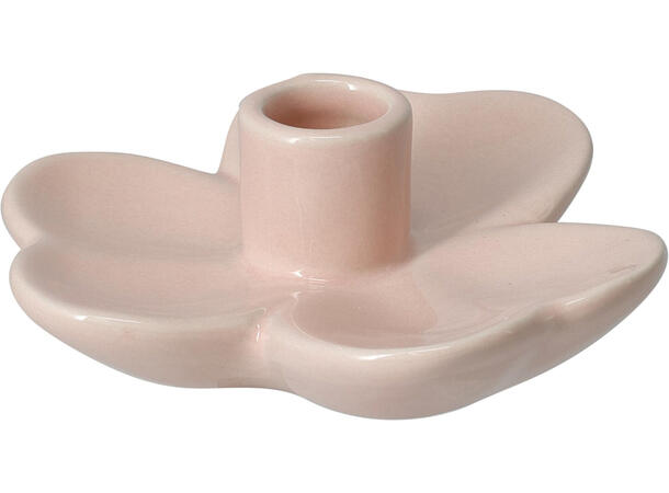 Lysestake blomst pastell 10,5x3,5cm 4ass 