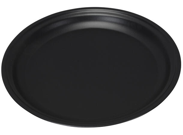 Lysfat sort metall 38x3cm 