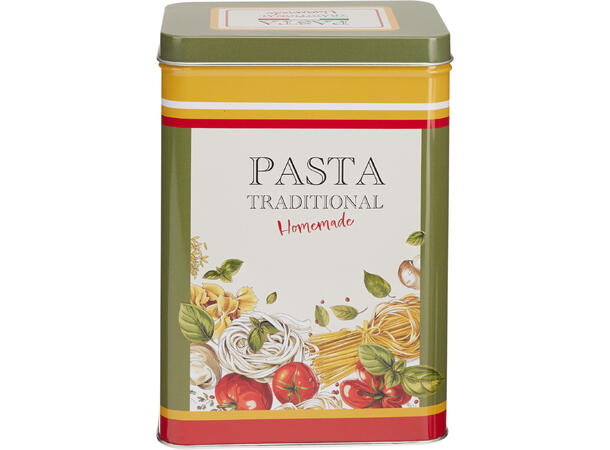 Metallboks retro pasta 12,5x9x18cm 3ass Forpk 24stk 