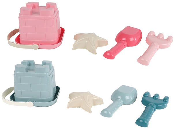 Mini Club Lekesett slott 4 deler 2ass 12x11x17cm 
