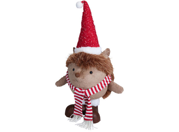 Pinnsvin dingle sittende total:84cm 2ass Polyester. m/sand fyll 