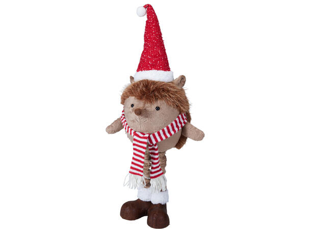 Pinnsvin dingle sittende total:84cm 2ass Polyester. m/sand fyll 