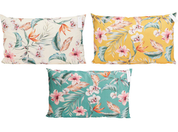 Pute blomstret 50x30cm utendørs 3ass Forpk 9stk 