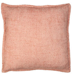 Putetrekk vevd cord rosa 45x45cm 100 % Polyester