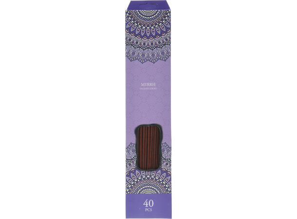 Røkelsespinner 25,5 cm 6ass 