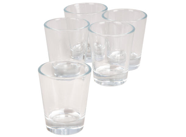 Shotglass planke sort m/tekst og 5 glass 42x9,5x4cm Tekst: Girls just wanna have 