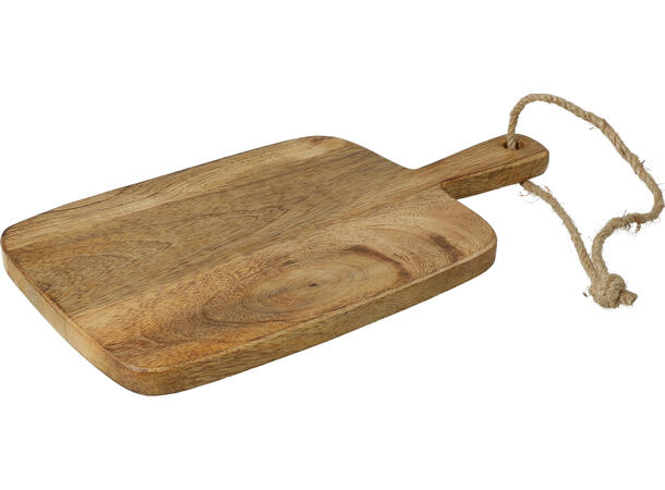 Skjærefjøl mangotre natur farge 2ass 30x16,5cm, rundt 30x22cm 