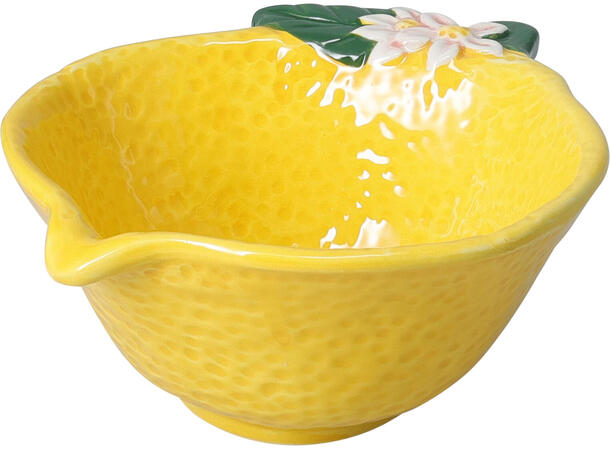 Skål frukt keramikk 200ml 17x12cm 3ass 