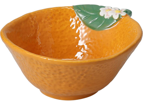 Skål frukt keramikk 200ml 17x12cm 3ass 