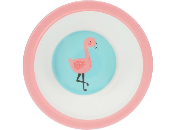 Skål melamin 16x4cm 400ml 4ass Forpk 24stk 