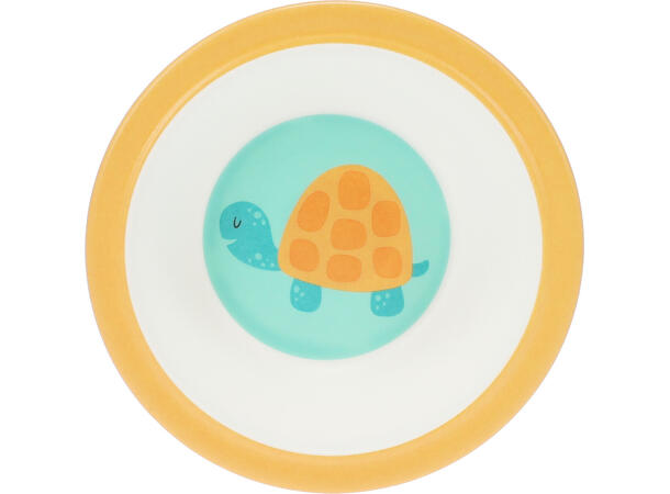 Skål melamin 16x4cm 400ml 4ass Forpk 24stk 