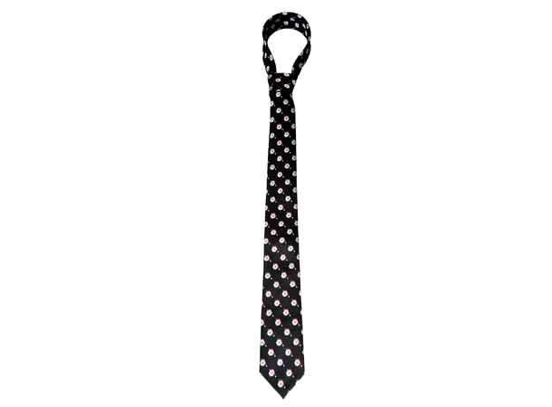 Slips sort m/nisse Voksen L:144cm Forpk 6stk Pakket i gaveeske 