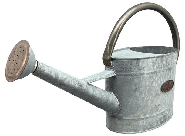 Vannkanne grå sink 7,5 liter 59x18x35cm 