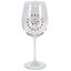 Vinglass Livet er for kort for... h:23cm Forpk 6stk Volum 480ml Kommer i gaveeske