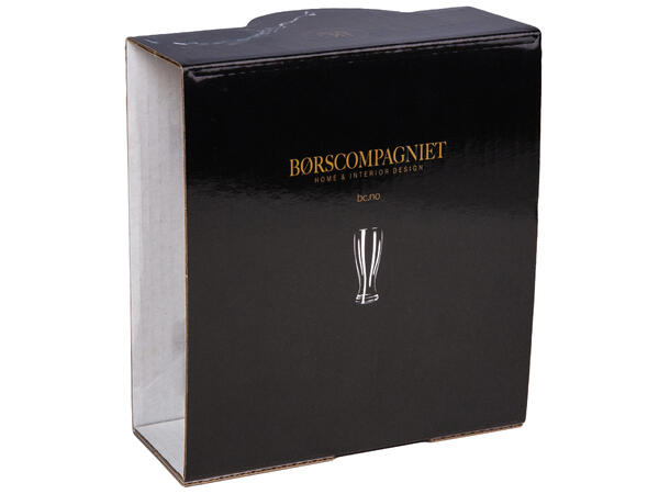 Ølglass m/åpner Mannebobler 0,5L 16cm Forpk 6stk Volum 570ml Tåler oppvaskm. 