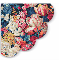 Serviett rund 12 stk Flower Splendor Rund 12 stk 3-lags d:32cm