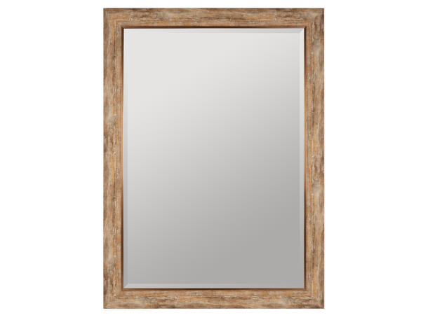 Speil tre vasket m/gull 80x110xcm 