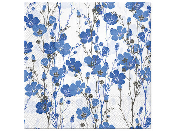 Serviett Flax Plants Lunsjserviett 20 stk 3-lags 33x33cm 
